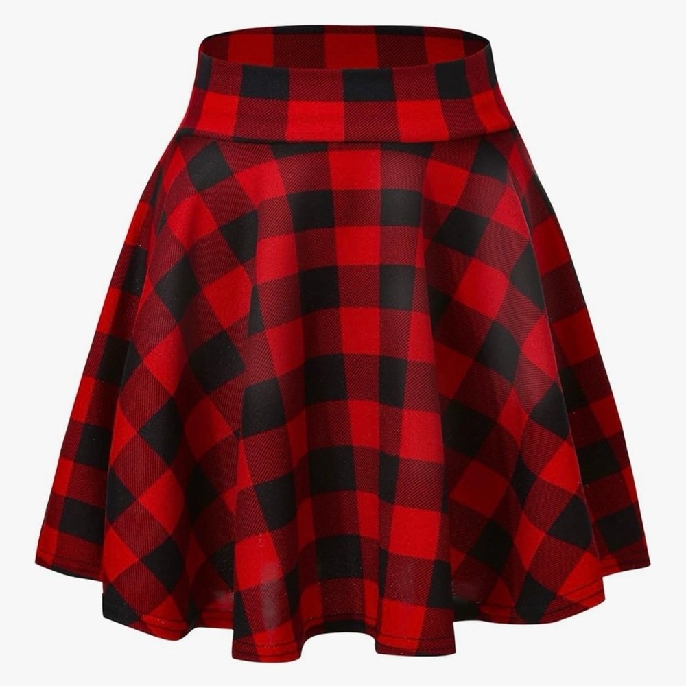 Plaid Mini Skirt